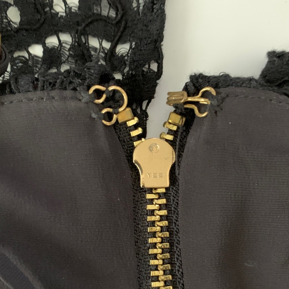 NBD x Naven Allie Black Lace Off Shoulder Mini Dress Size S - Like New Condition - Picture 5 of 12